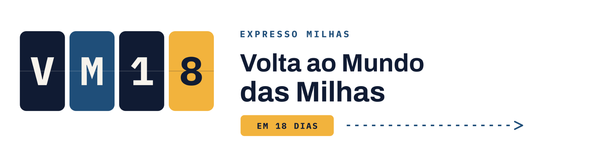 VM18 — Volta ao Mundo das Milhas em 18 Dias